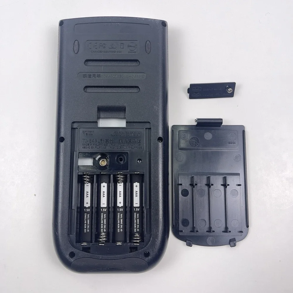 Texas Instruments TI-84 Plus Graphing Calculator w/Manual Tested Powers On Read!
